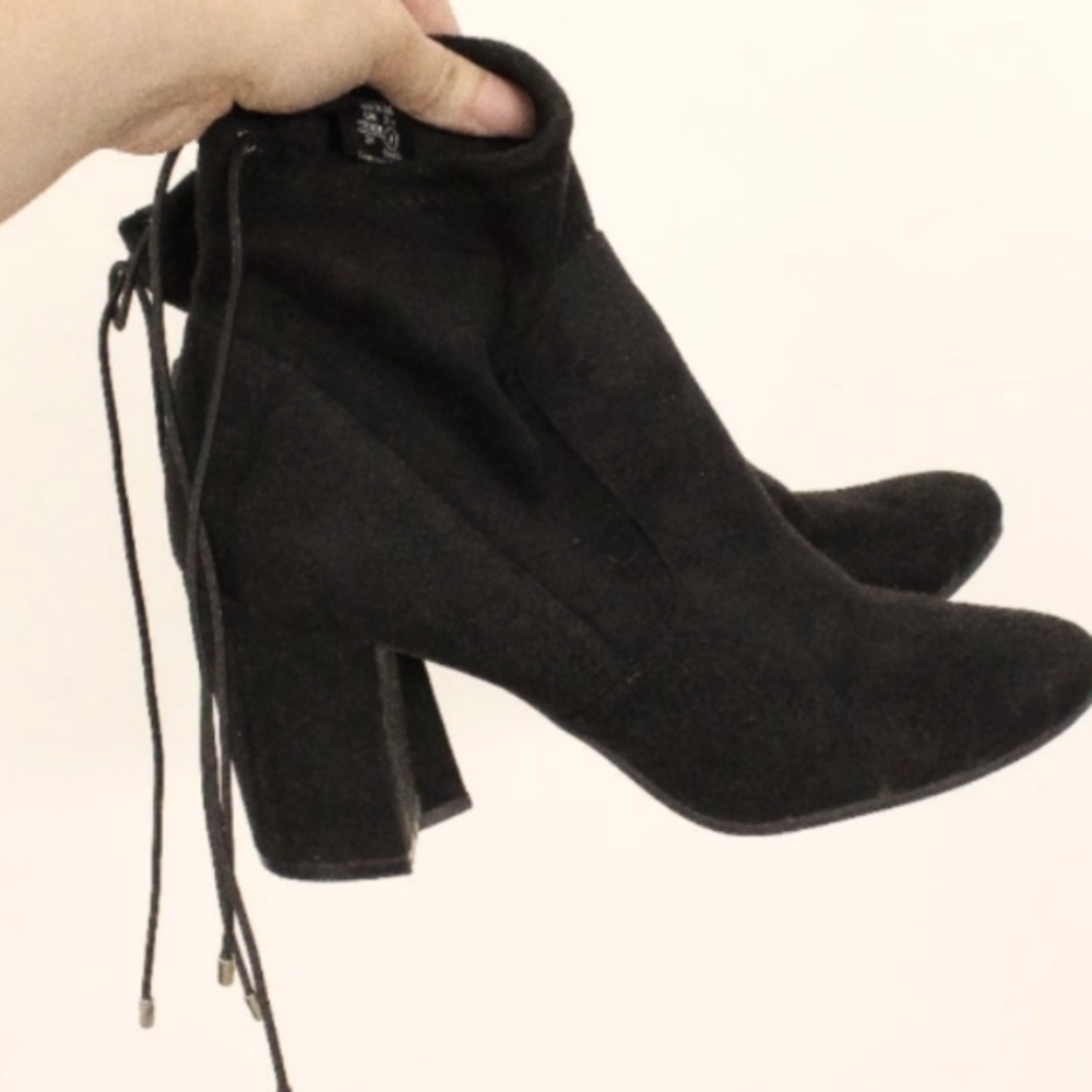NWOT Suede Ankle Boots